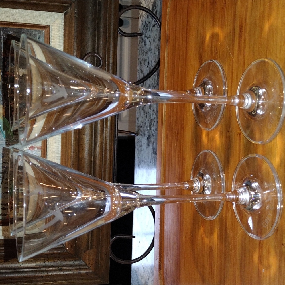 Grey goose martini glasses